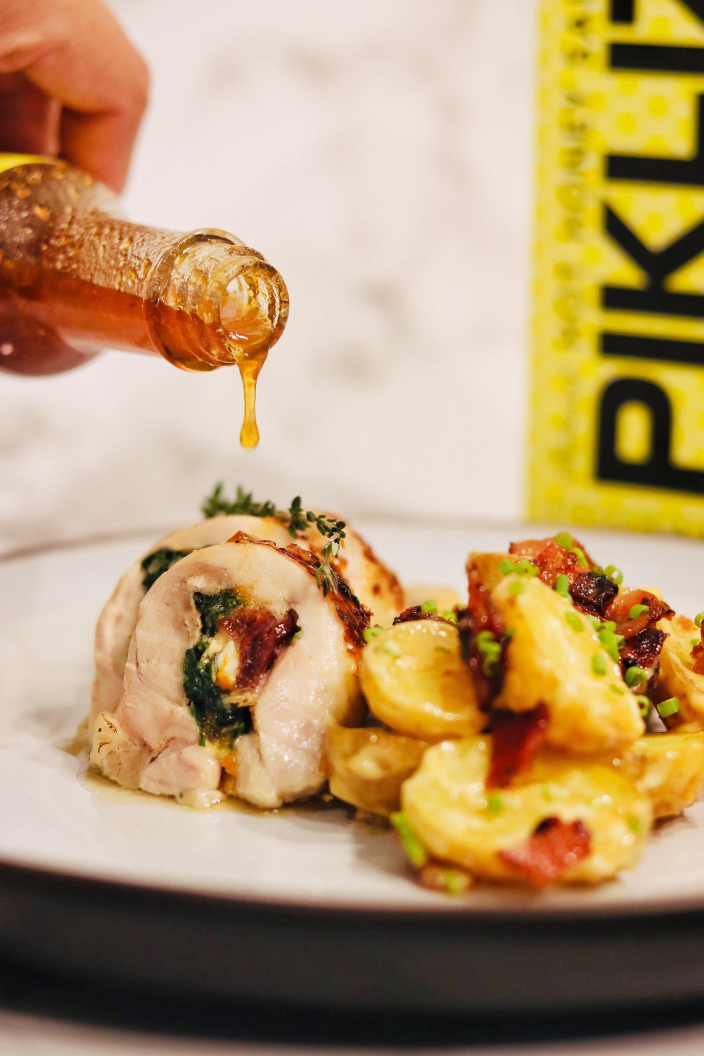 Stuffed Chicken with Hot Honey - Pikliz Perfected