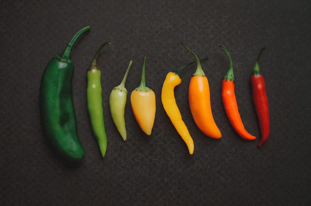 Variety of Peppers - Pikliz Perfected
