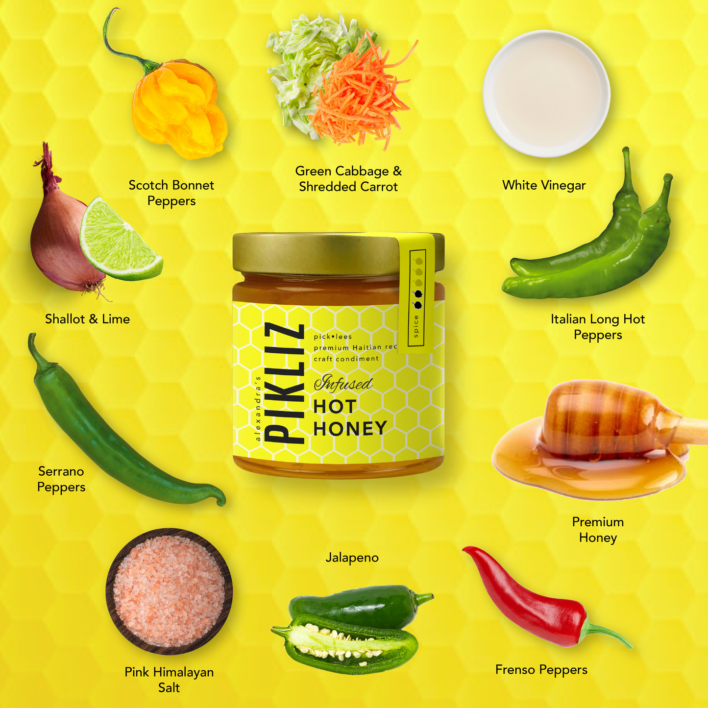 
                  
                    Alexandra's Pikliz Infused Hot Honey Ingredience
                  
                