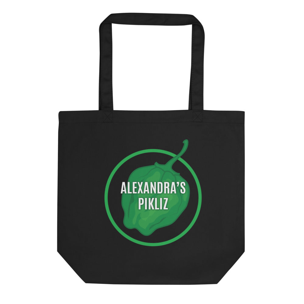 Pikliz Black Tote Bag by Alexandra: A Versatile Companion