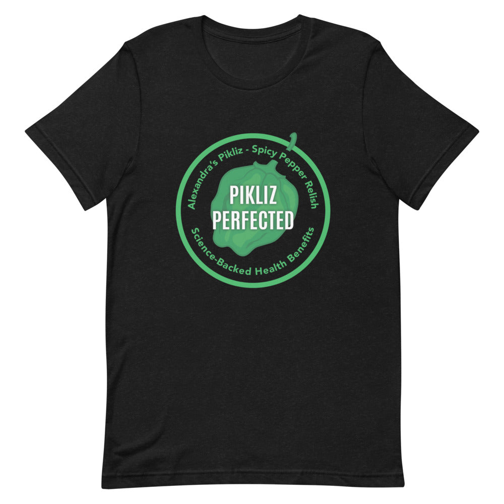 
                  
                    Stylish Pikliz Perfected black tee for any occasion
                  
                